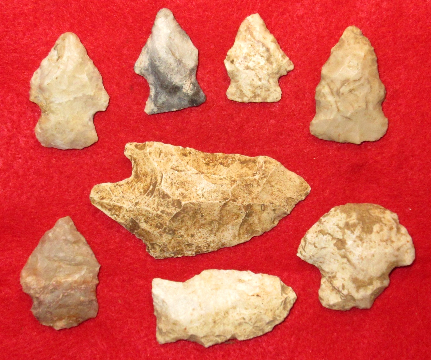 Authentic Native American artifact arrowhead 8) Missouri artifacts BN61