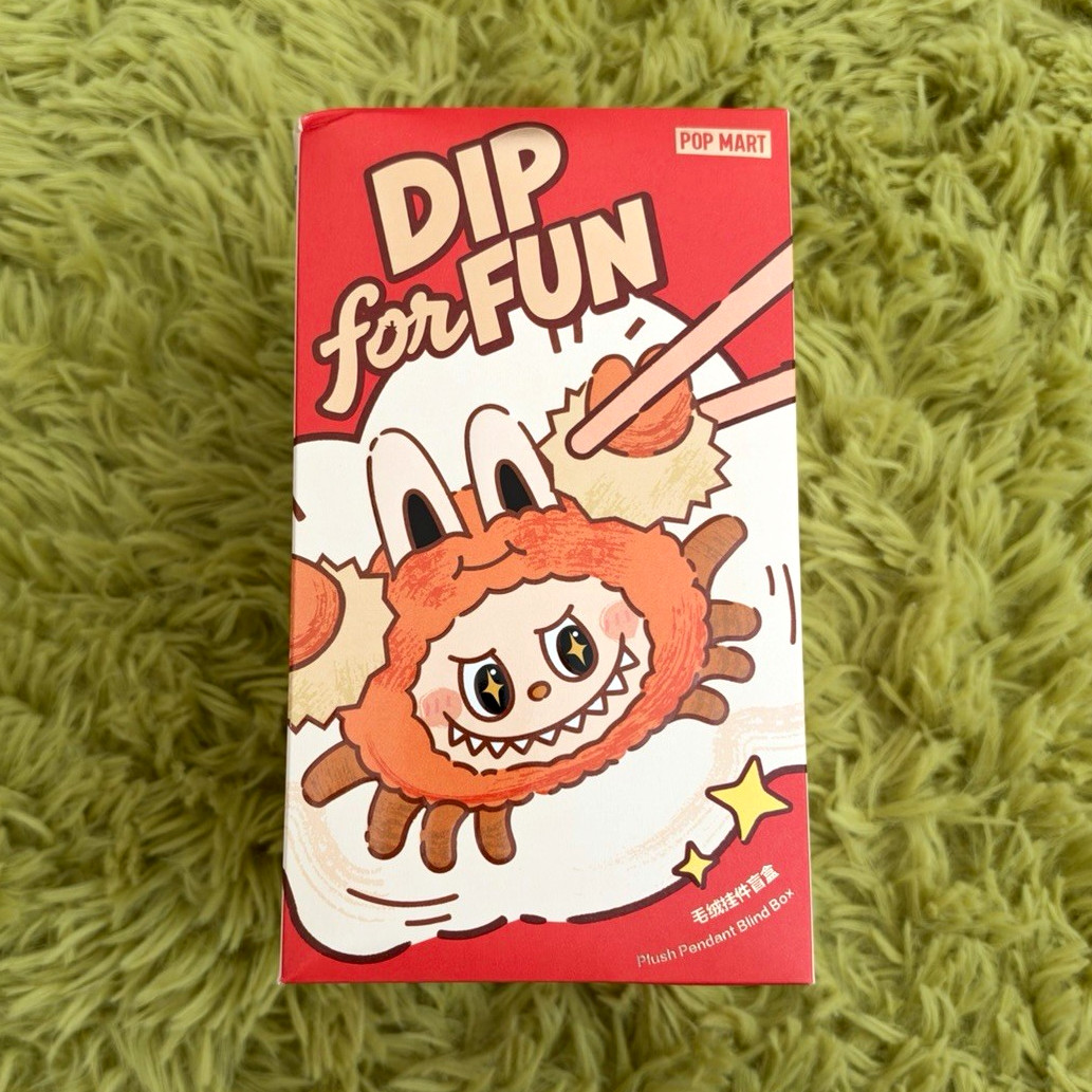 POP MART Dip For Fun Series Plush Pendant Blind Box Garlic’s Got Game(Unopened)