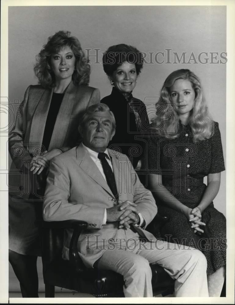 1987 Press Photo The starring cast of \