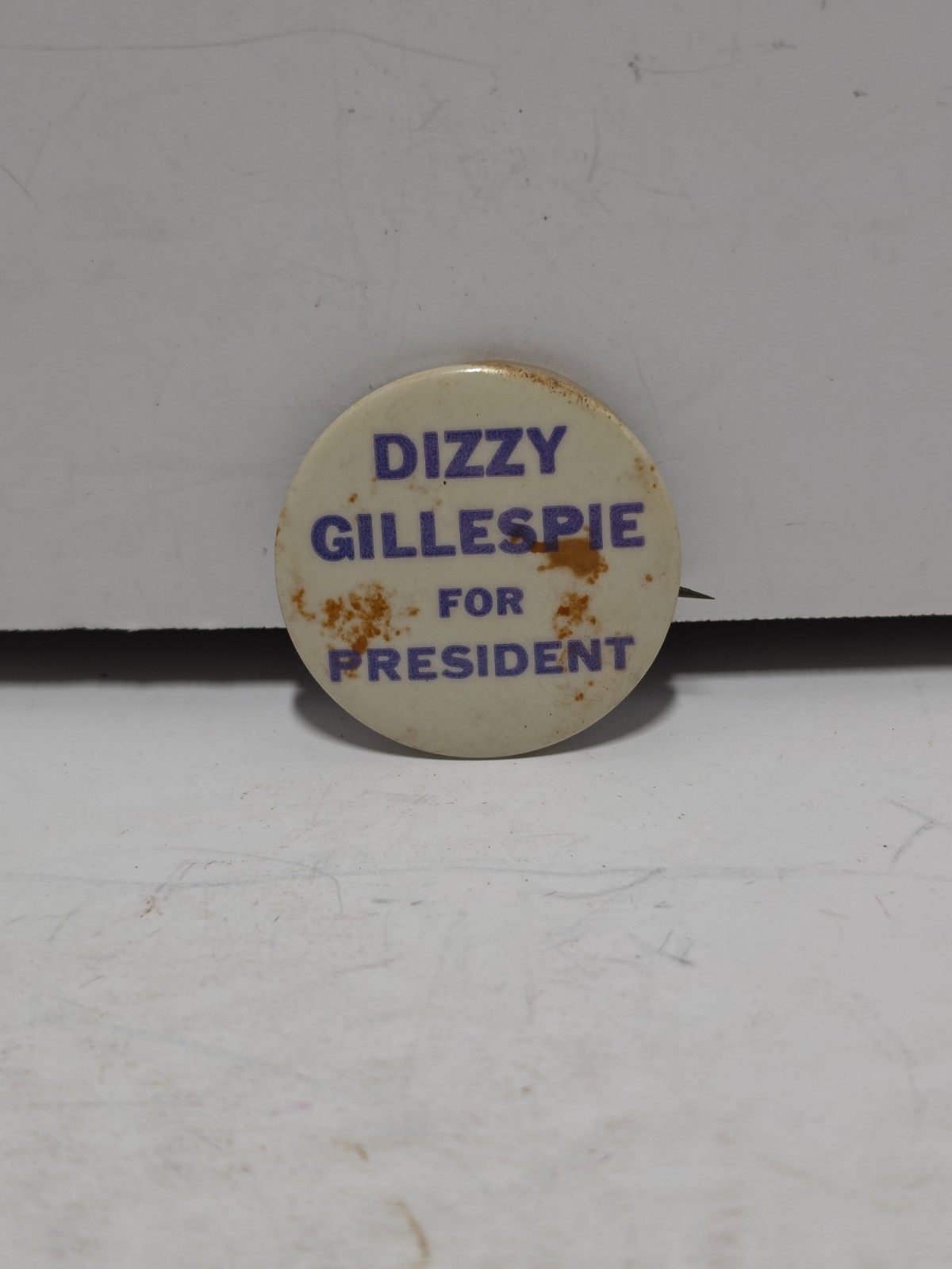 Rare Vintage Dizzy Gillespie President Campaign Jazz Blues Civil Rights 1964
