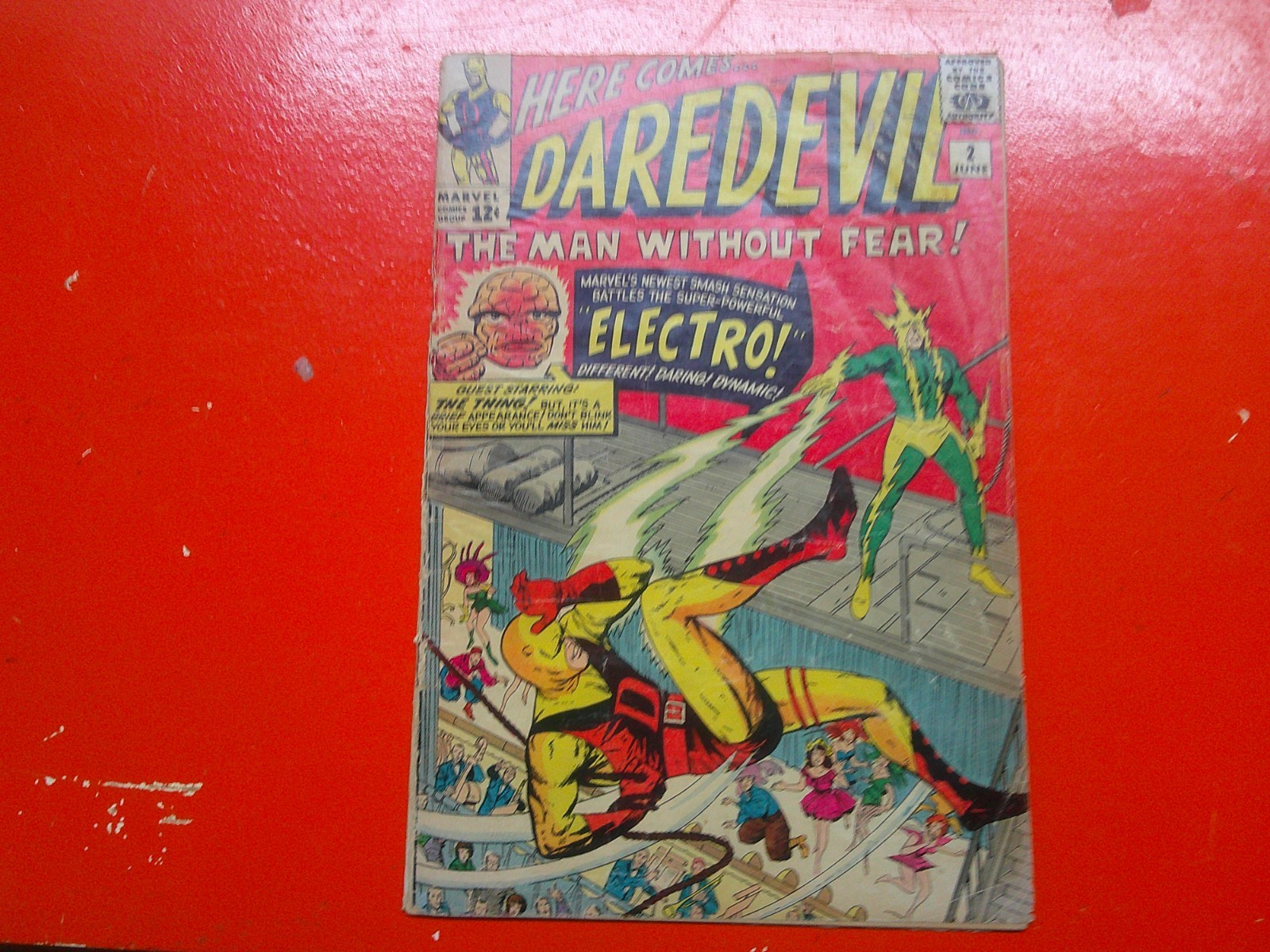 Daredevil #2 1964 (2nd appearance of Daredevil & Electro) Rusty Staples 12 Pics Daredevil #2 1964 (2nd appearance of Daredevil & Electro) Rusty Staples 12 Pics