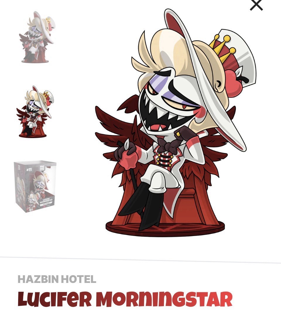 Youtooz * Lucifer Morningstar * Hazbin Hotel * Vinyl Figure * NEW Youtooz * Lucifer Morningstar * Hazbin Hotel * Vinyl Figure * NEW