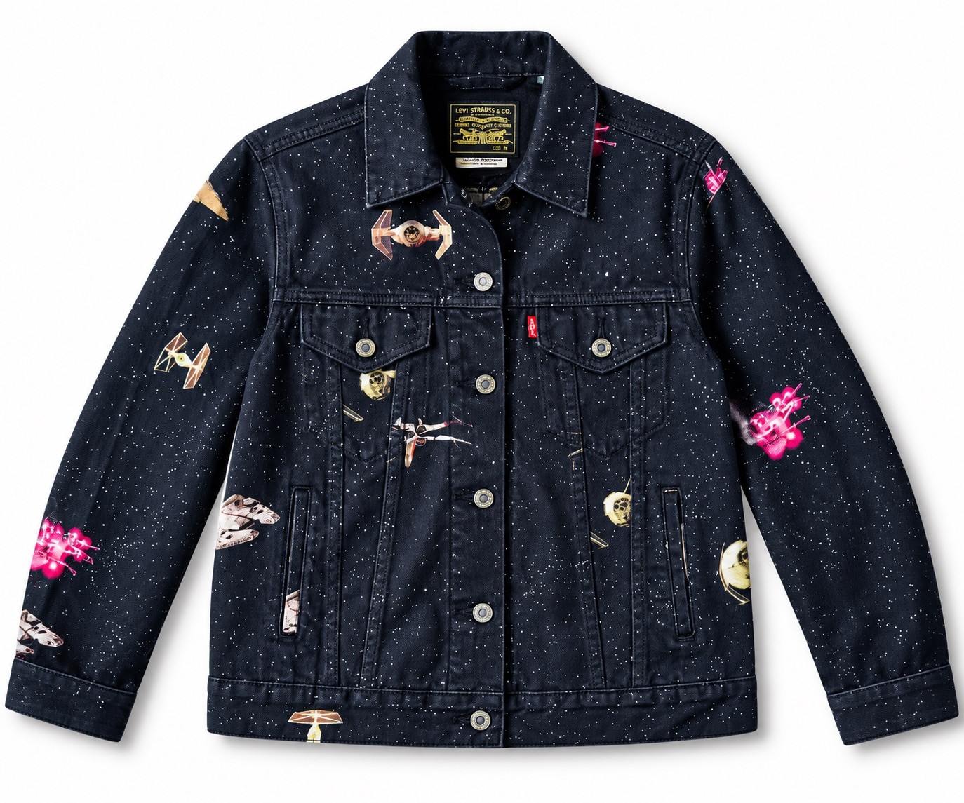 Levi's x Star Wars Denim Jacket Men Rare Collaboration Model Limited Edition med