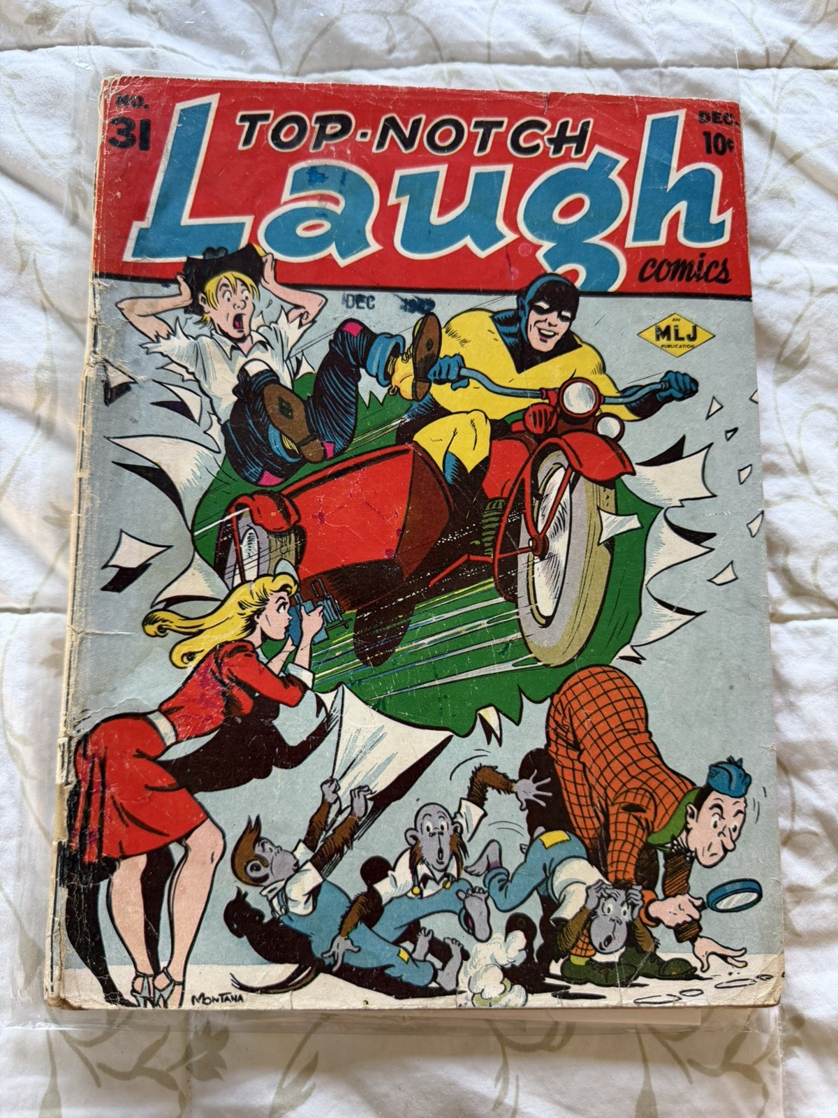 Top-Notch Comics #31 Golden Age Comics 1942 - RARE