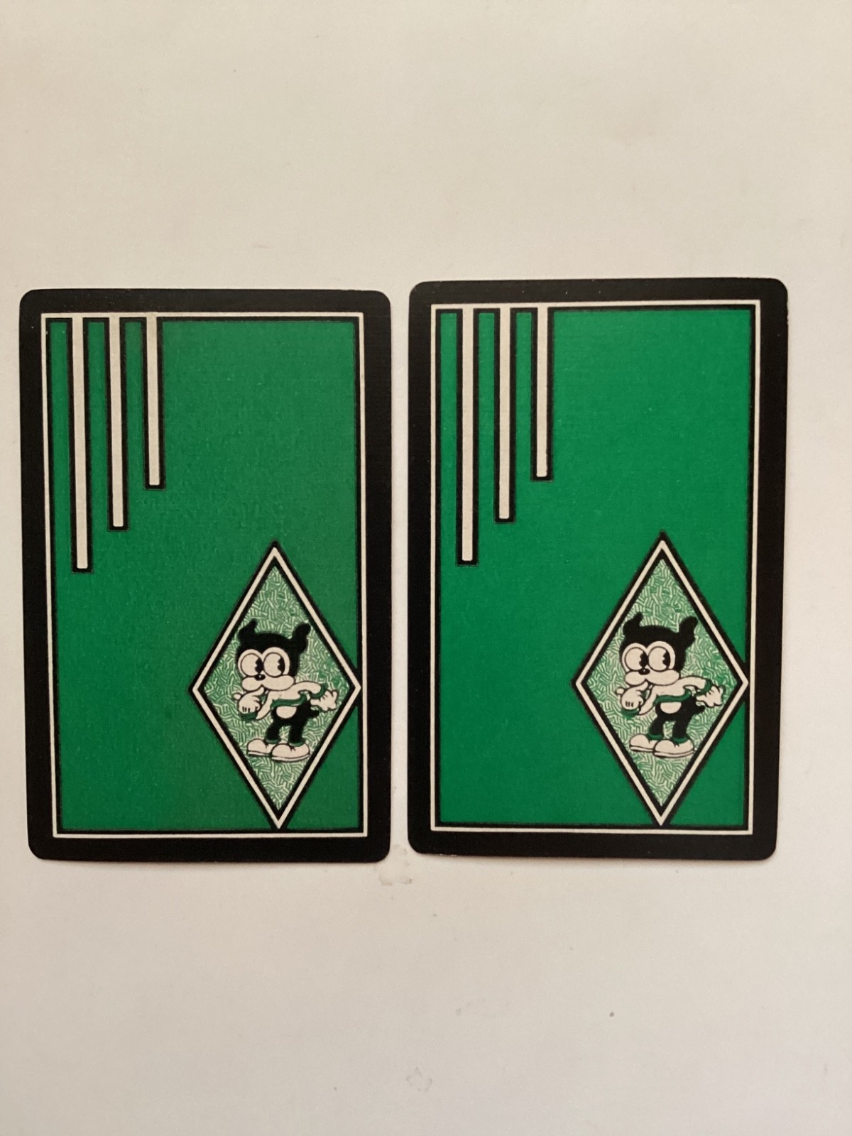 (2) Vintage Art Deco “BIMBO” Playing Cards,Max Fleischer Studios,c.1932 (2) Vintage Art Deco “BIMBO” Playing Cards,Max Fleischer Studios,c.1932