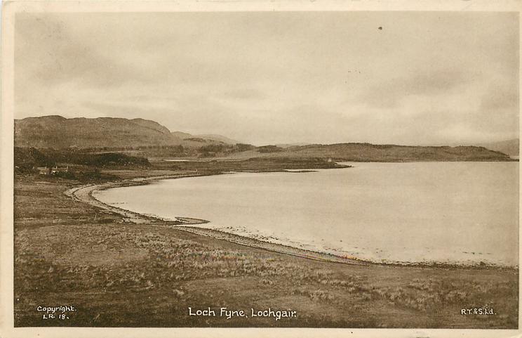 Lochgair Scotland Loch Fyne OLD PHOTO Lochgair Scotland Loch Fyne OLD PHOTO