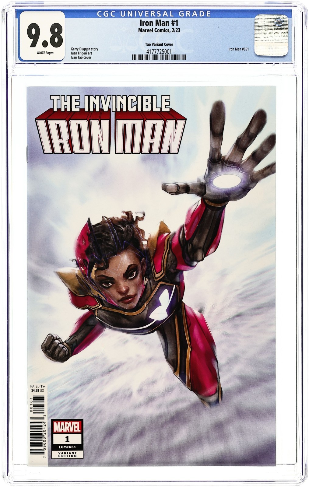 Iron Man #1H - 2023 - CGC 9.8 - Ivan Tao