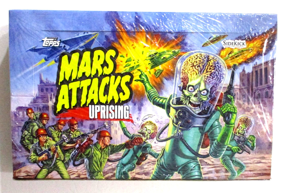 2021 Topps Mars Attacks Uprising GOLD Foil Factory Sealed Box SP NO.30