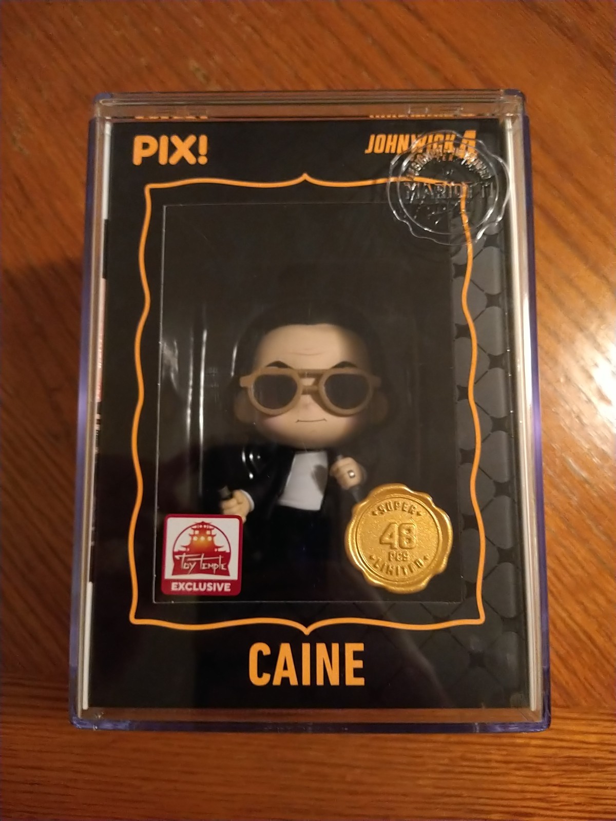Thrilljoy PIX John Wick Chapter 4 Caine Toy Temple Exclusive (48 Piece Super)