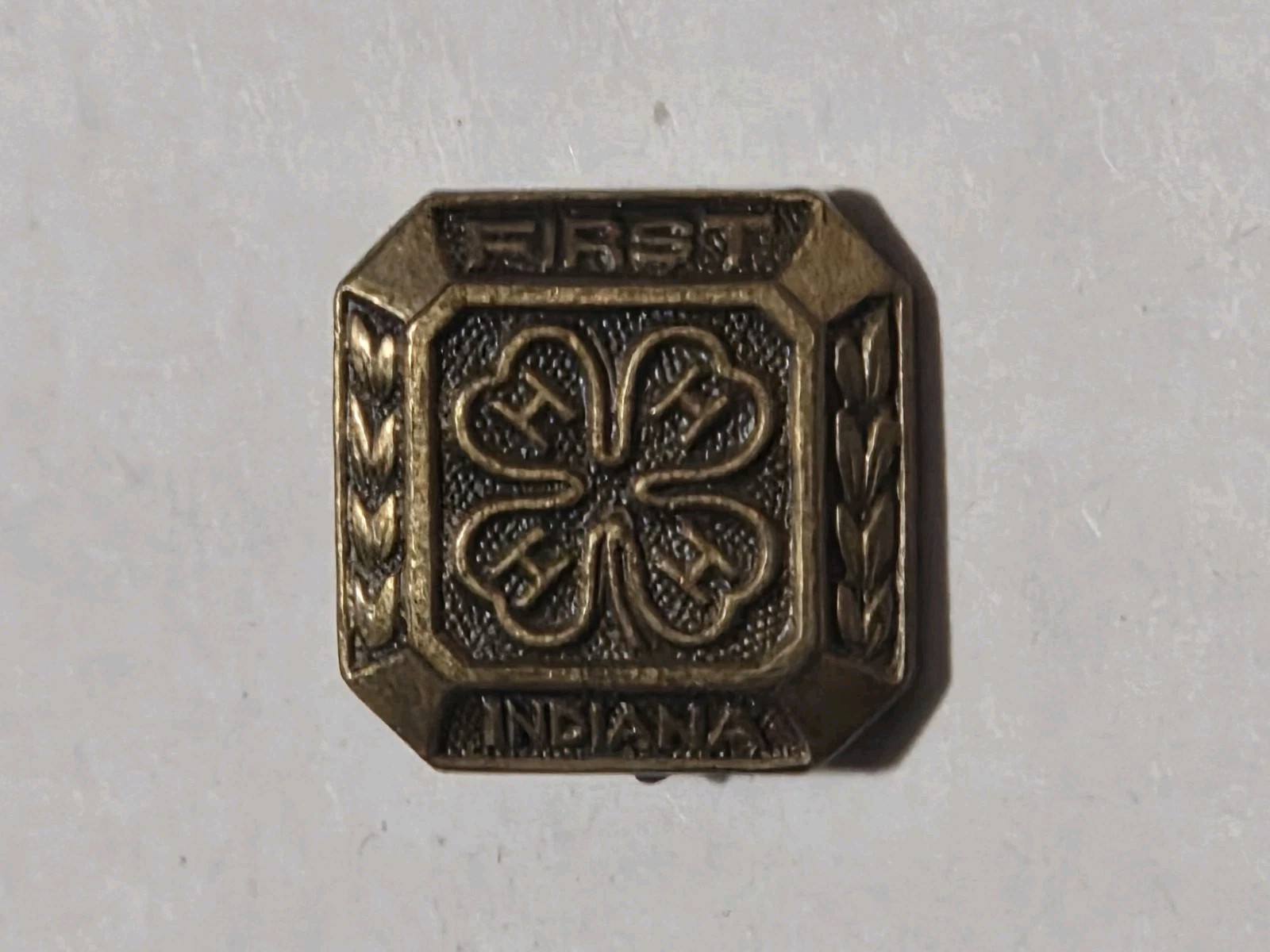 Vintage 4H First Year State Of Indiana Lapel Pin