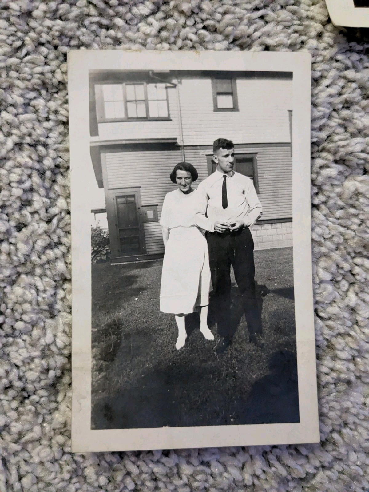 VINTAGE Early 1920s Man And Women Photograph 1900s Antique Victorian VINTAGE Early 1920s Man And Women Photograph 1900s Antique Victorian