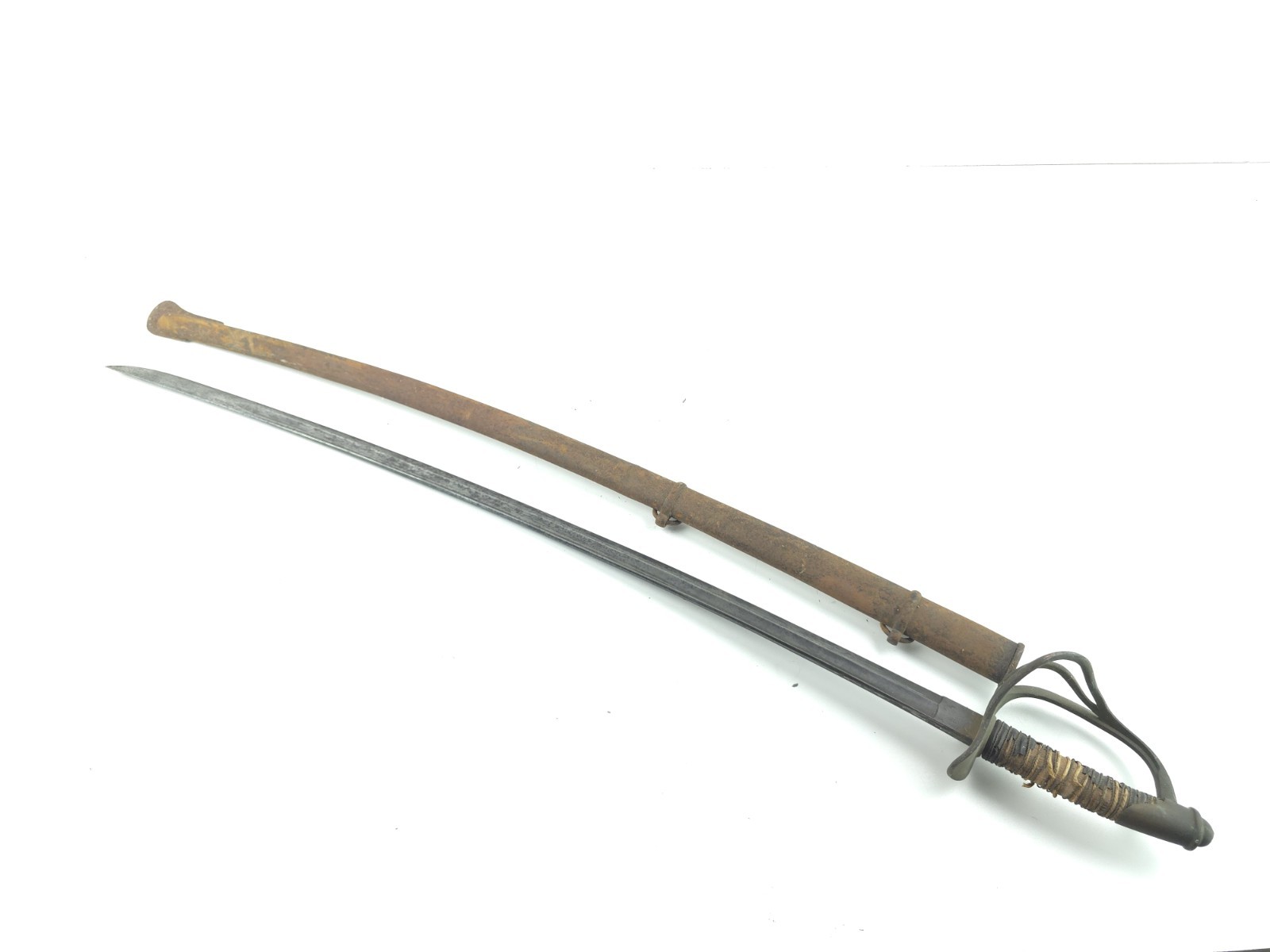 Antique A.C. Mexico Civil War Pattern Cavalry Sword, Marked: 
