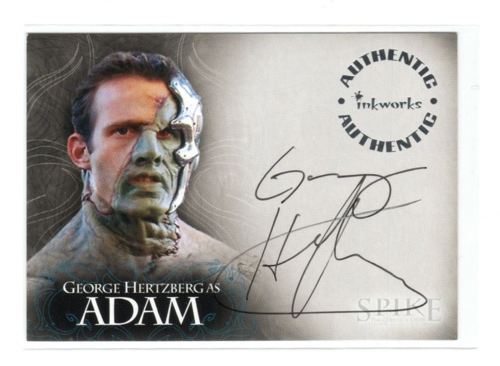 Spike The Complete Story 2005 Inkworks Autograph A7 George Hertzberg as Adam