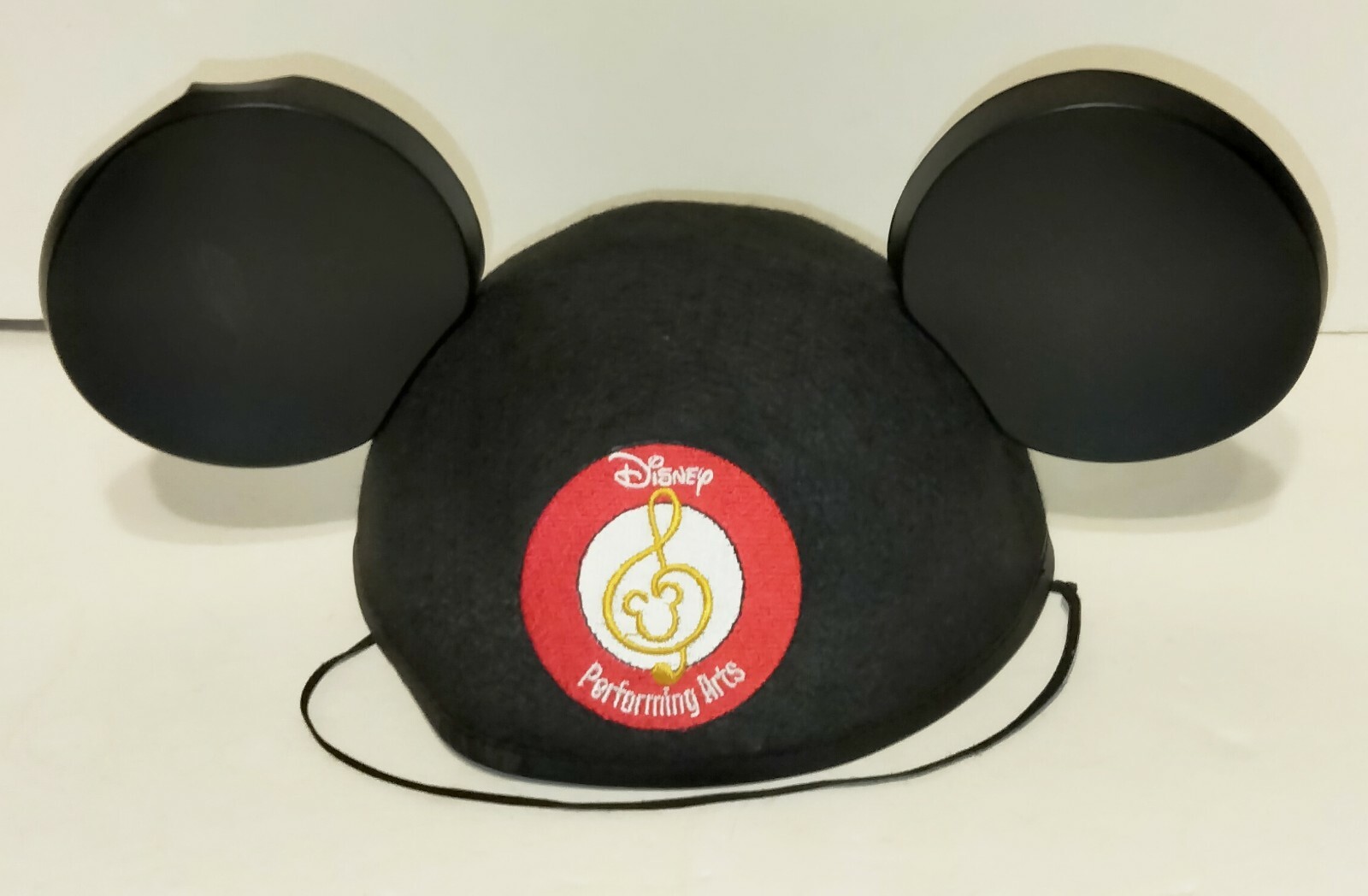 Disney Performing Arts Black Standard Mickey Mouse Ears Adult Size Hat Cap