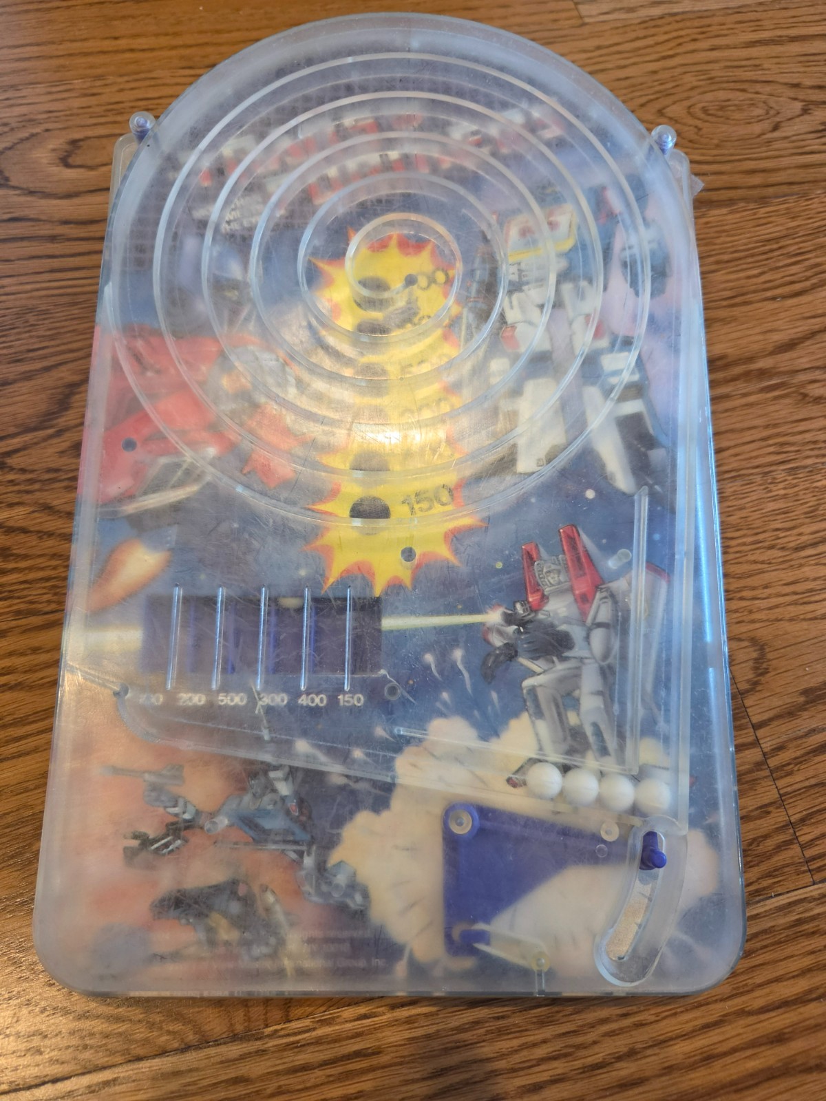 RARE Vintage 1984 Hasbro G1 Transformers Tabletop PINBALL Game Toy Durham Spiral RARE Vintage 1984 Hasbro G1 Transformers Tabletop PINBALL Game Toy Durham Spiral