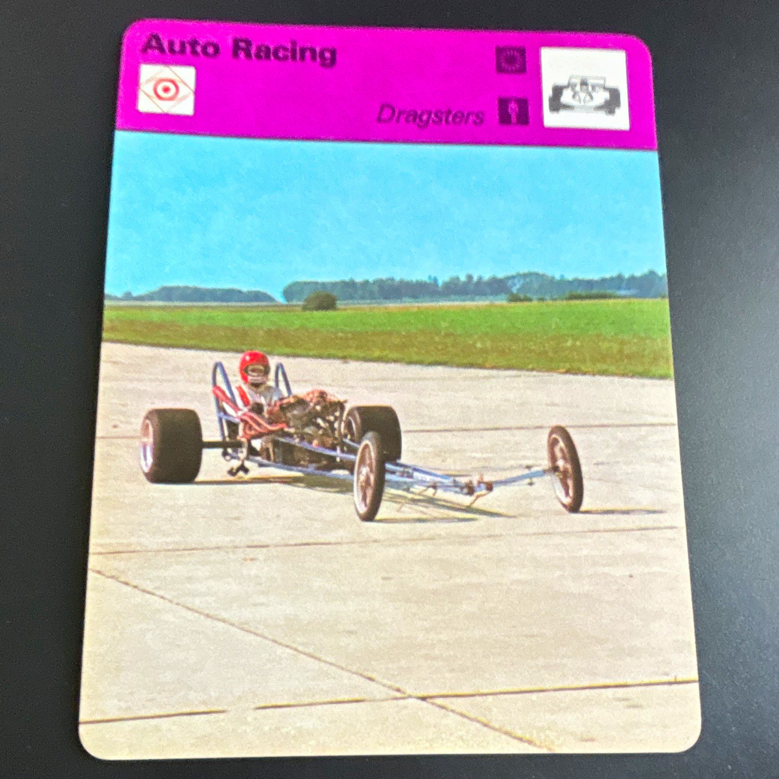Edito-Service S.A. 1979 Auto Racing Dragsters Non-Sport Trading Card English