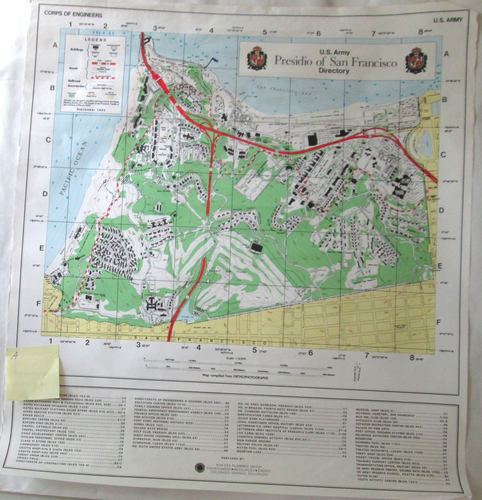 Presidio San Francisco Historic Timeline - Military Ephemera - see photos/etc. Presidio San Francisco Historic Timeline - Military Ephemera - see photos/etc.
