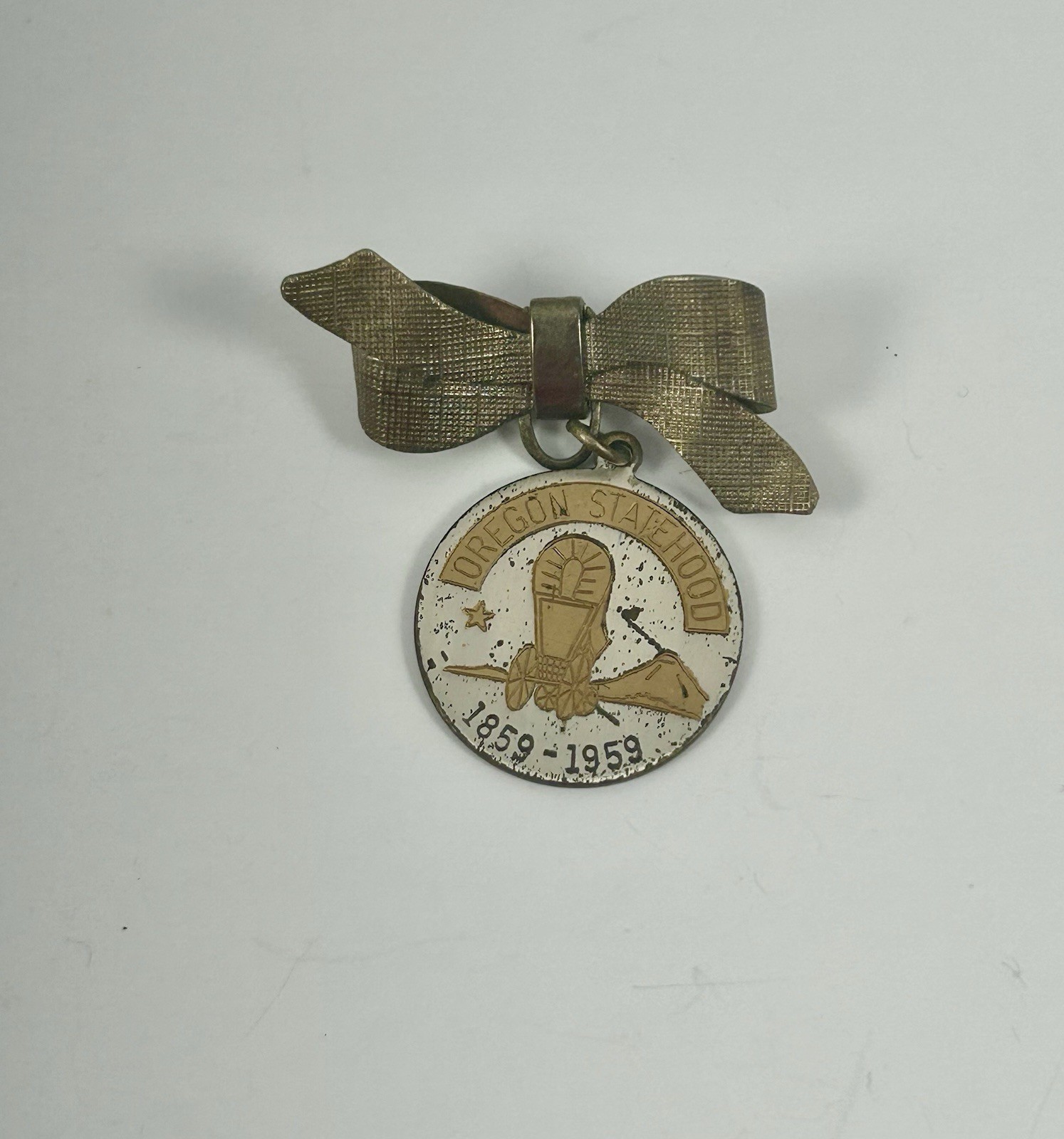 1959 Oregon 100th Anniversary Souvenir Medal/Pin 1959 Oregon 100th Anniversary Souvenir Medal/Pin