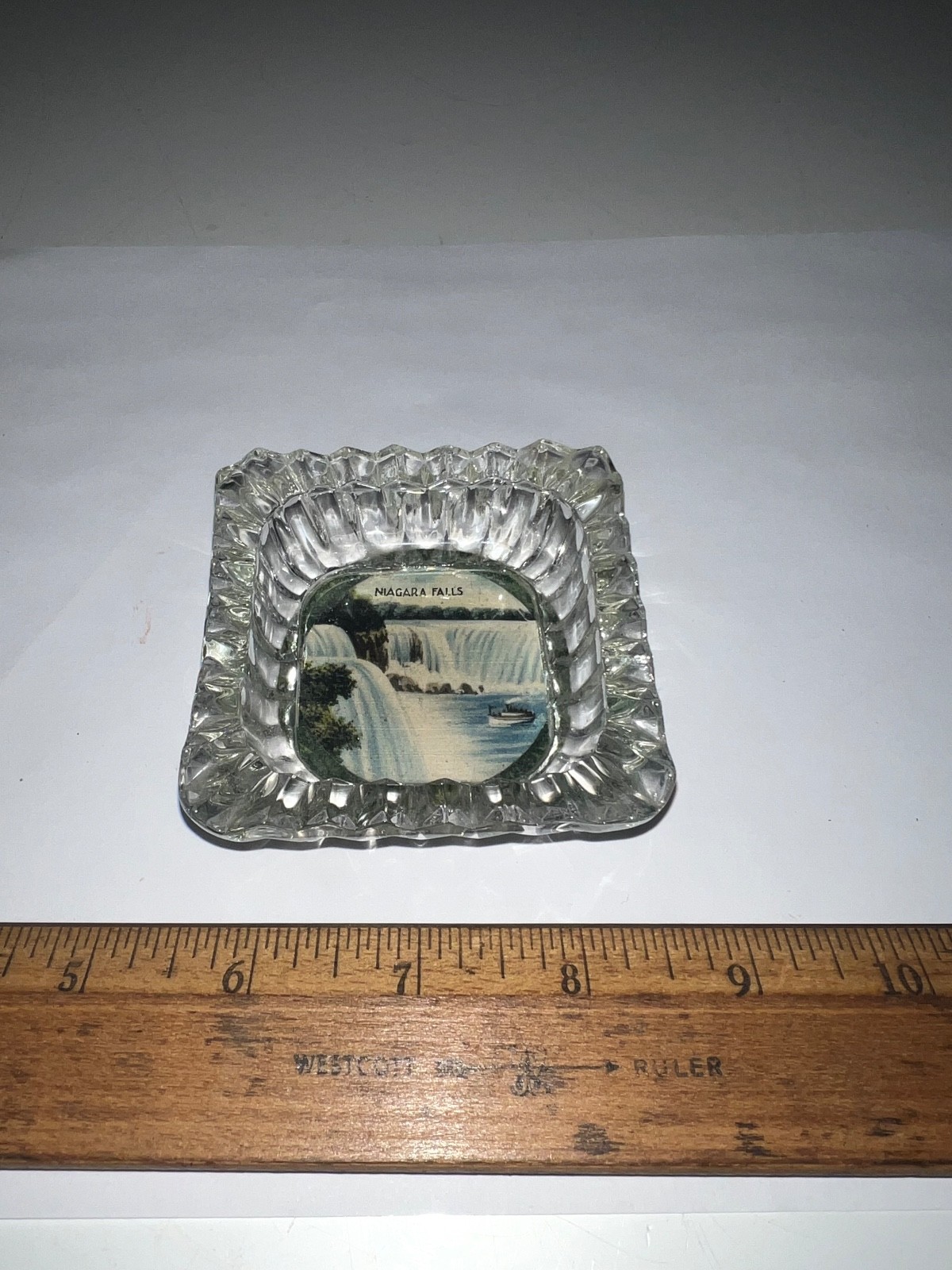 VINTAGE 1947 NIAGARA FALLS ASHTRAY 3\