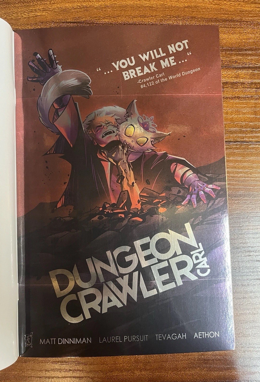 Dungeon Crawler Carl #0 Red Foil Nycc Evil Dead Homage LTD 150