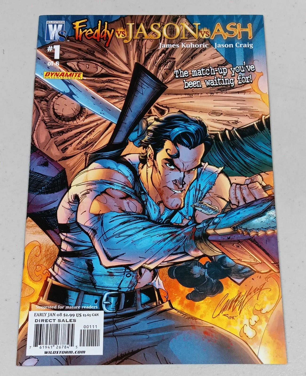 Freddy vs. Jason vs. Ash #1- Come get some