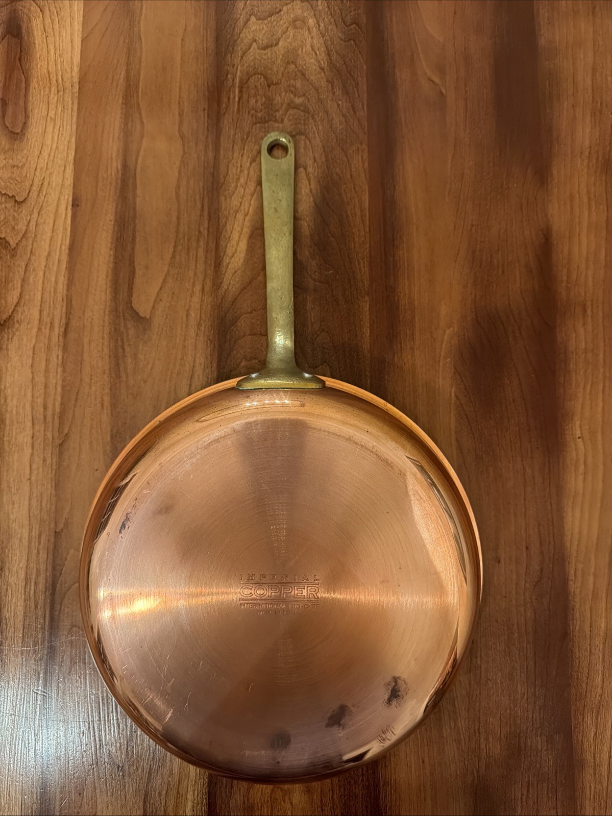 Vintage 10” Copper Frying Pan Imperial Copper
