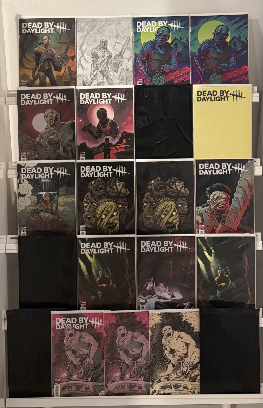 LOT OF 21 DEAD BY DAYLIGHT THE HILLBILLY #1-4 COMPLETE SET + VARIANTS TITAN 2026