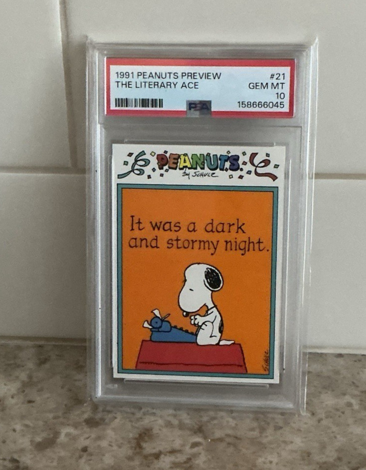 1991 Peanuts Preview # 21, 22, 23 Sequential All PSA 10 Charles Schulz Snoopy 1991 Peanuts Preview # 21, 22, 23 Sequential All PSA 10 Charles Schulz Snoopy