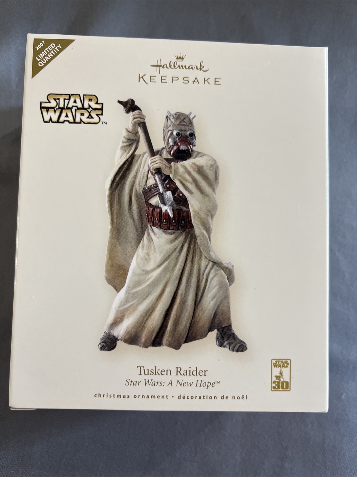 Hallmark Keepsake Star Wars A New Hope Tusken Raider NEW Ornament Christmas 2007