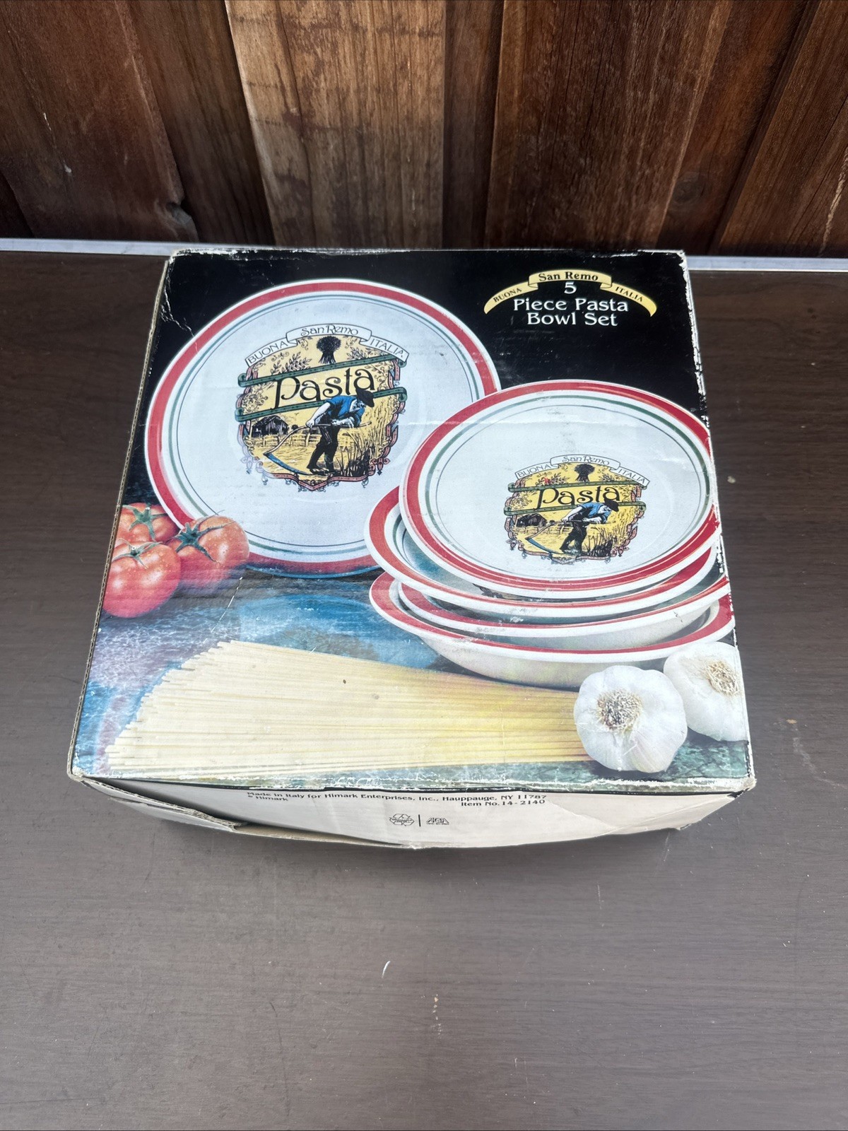 Vintage Buona San Remo Italia 5 Pc Pasta Serving Bowls Set Castellania Himark Vintage Buona San Remo Italia 5 Pc Pasta Serving Bowls Set Castellania Himark