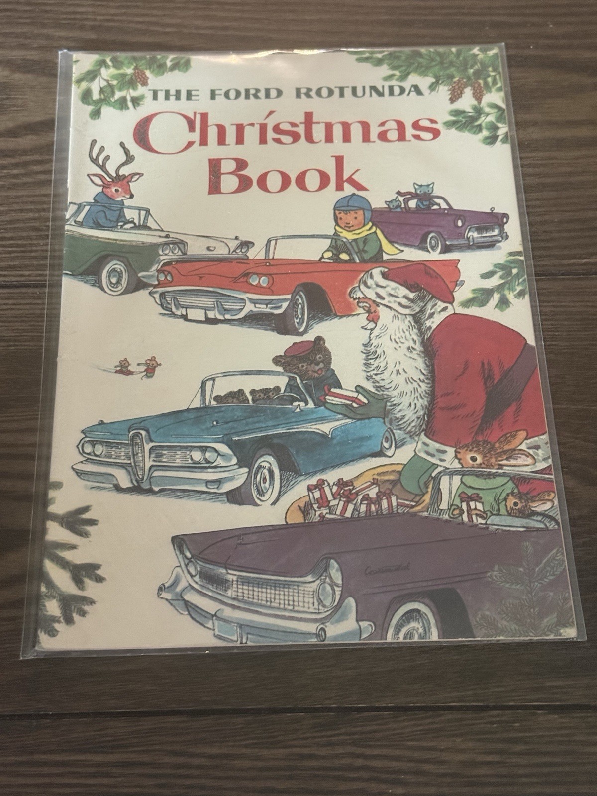 THE FORD ROTUNDA CHRISTMAS BOOK  Richard Scarry 1958 Comic Bk EDSEL