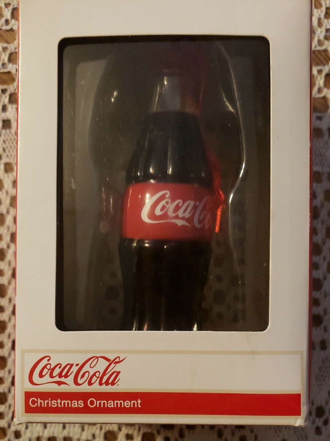COCA-COLA BOTTLE Coke Christmas Ornament,4.5\