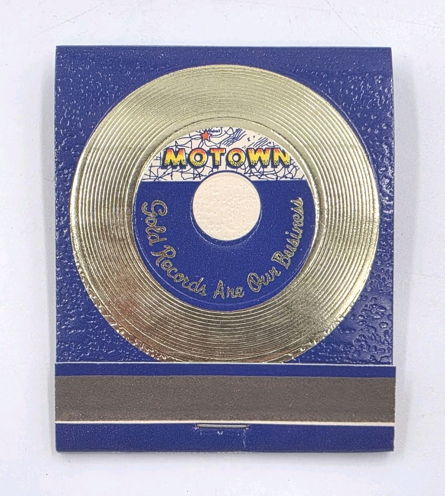 Promo Motown Gold Records Are Our Business Unstruck Vintage Matchbook Detroit MI