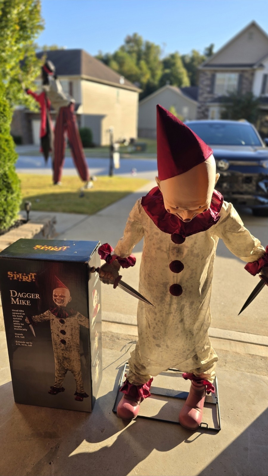 4 Ft 9 In Dagger Mike Animatronic Halloween Prop Animatronic Spirit Halloween US