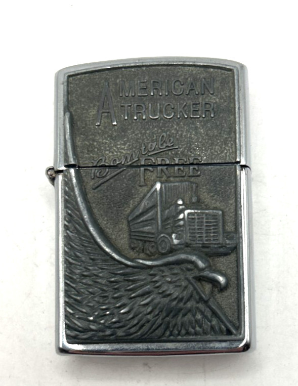 Zippo Petrol Lighter American Trucker Preowned