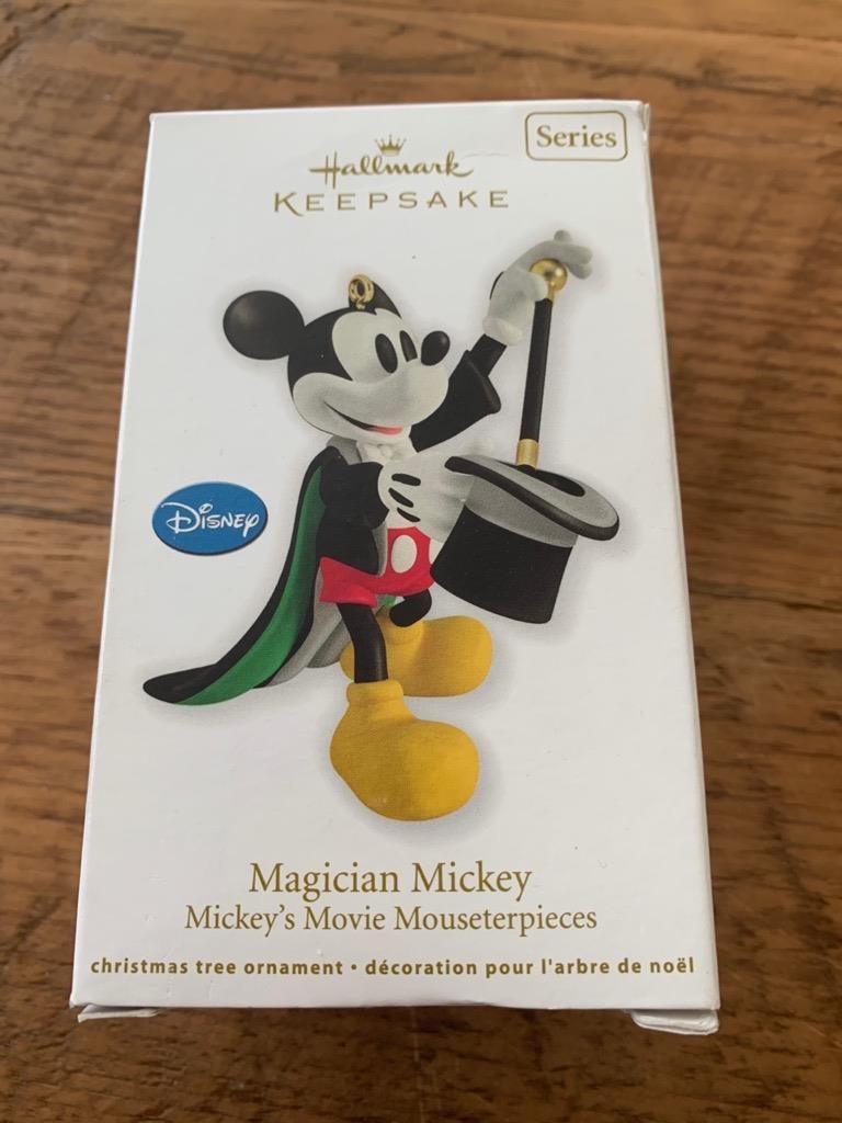 Hallmark Keepsake Ornament Magician Mickey 2012 Mickey\'s Movie Mouseterpieces