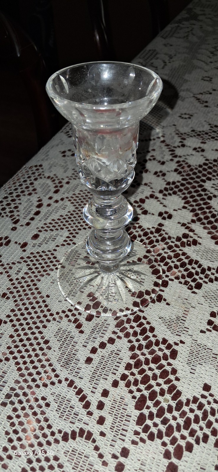 Waterford Crystal Single Candlestick 5-3/4