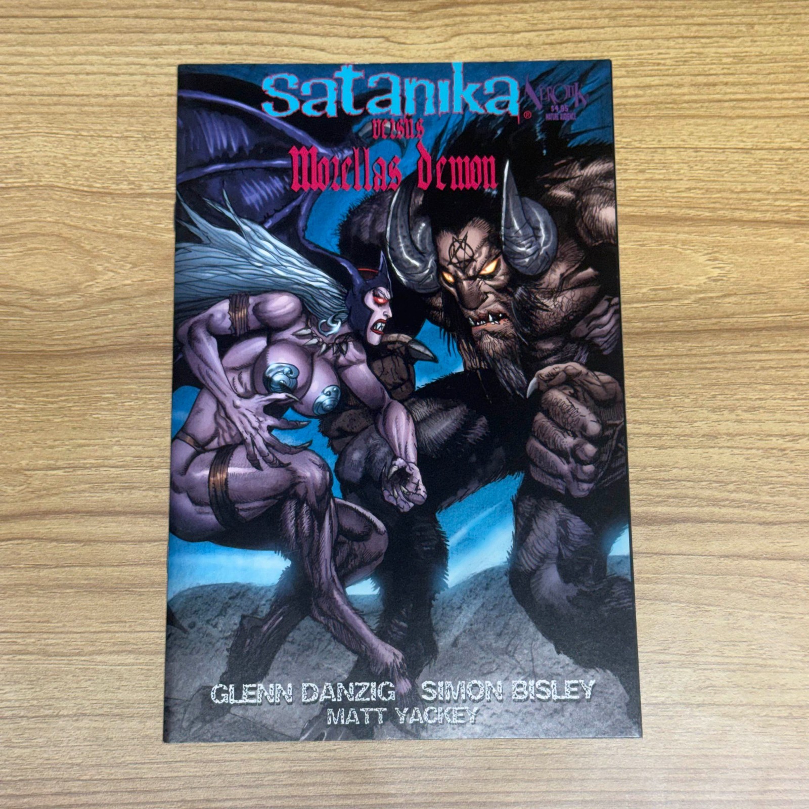 Satanika Vs. Morella's Demon Bisley Danzig Verotik NM - 2019