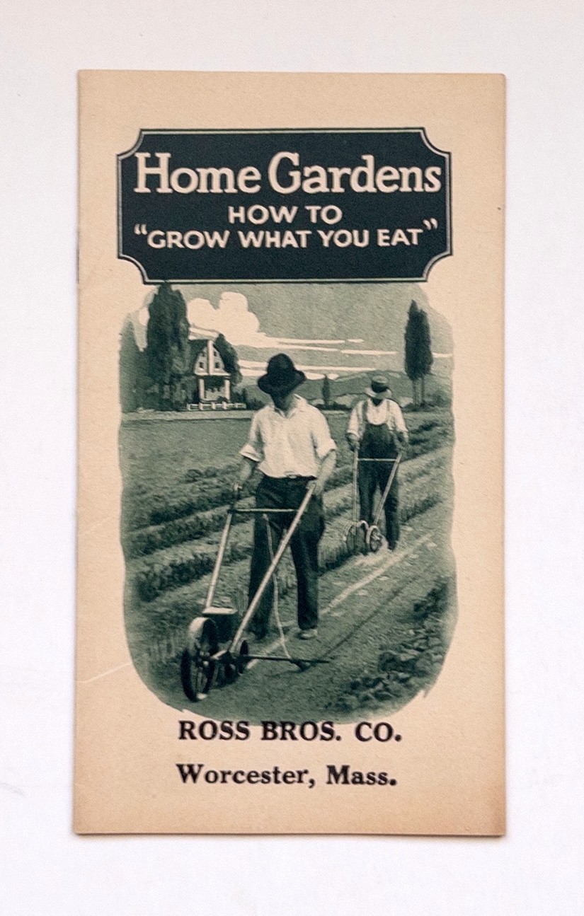 Antique 1925 Planet Jr Tools Catalog Ross Bros Co Seeds Worcester MA Garden Book
