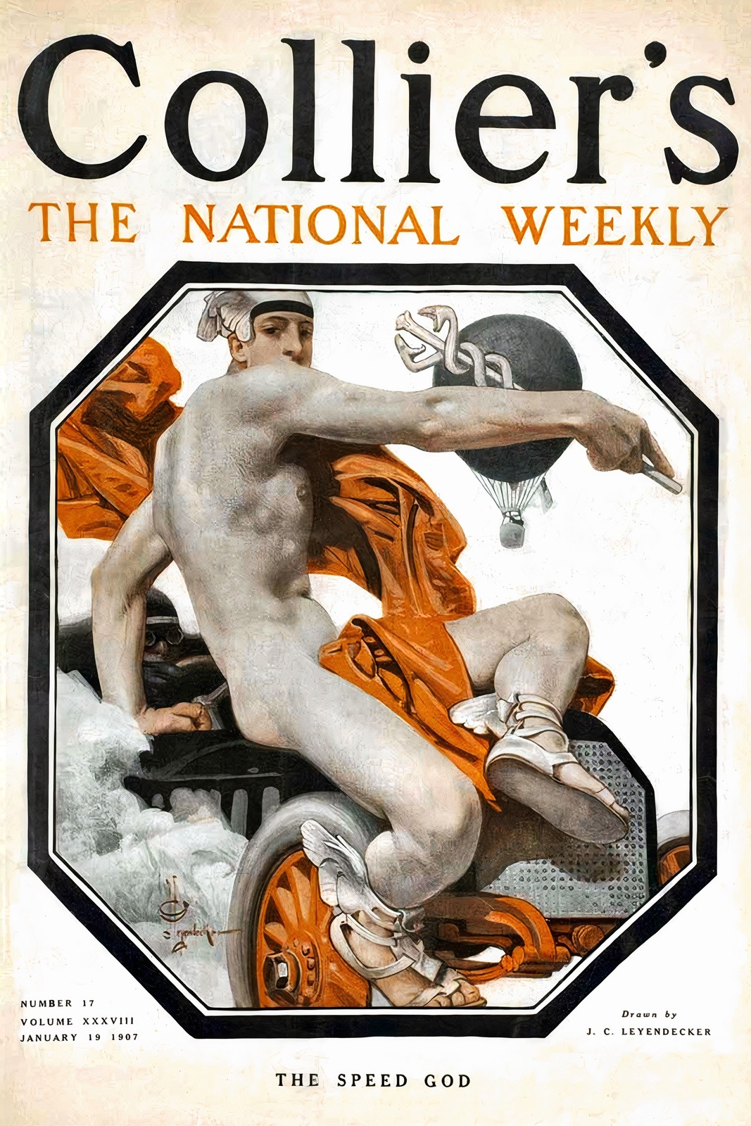 Collier\'s 1907 J.C. Leyendecker Art Print ๐๏ธ 16x24โ Premium Matte๐ Collier\'s 1907 J.C. Leyendecker Art Print ๐๏ธ 16x24โ Premium Matte๐