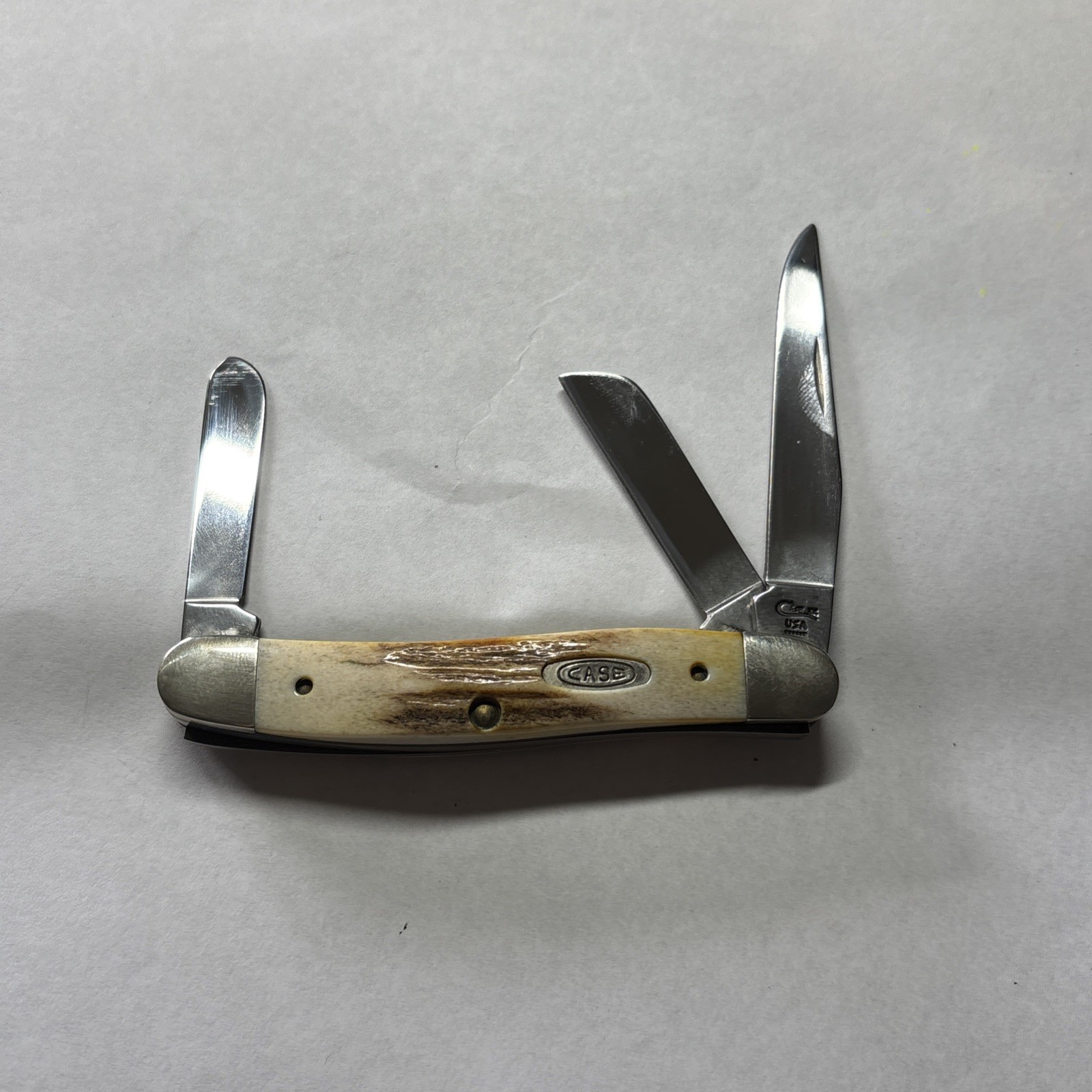 Vintage CASE XX Knife 1994 STAG STOCKMAN 5318 SS POCKET KNIFE Super Nice Stag Vintage CASE XX Knife 1994 STAG STOCKMAN 5318 SS POCKET KNIFE Super Nice Stag