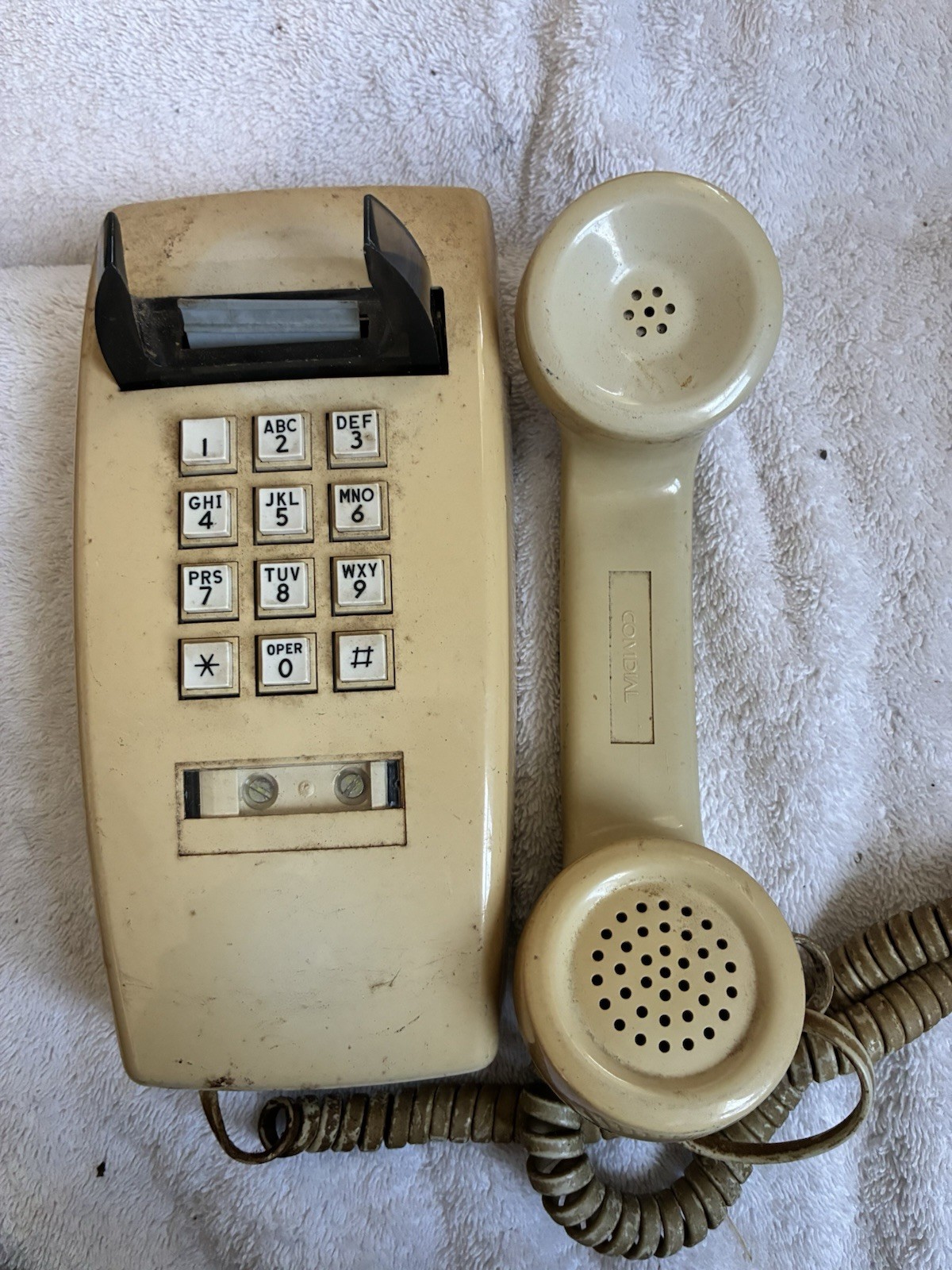Vintage Comdial 2554-AS Touch Tone Push Button Telephone Made in USA