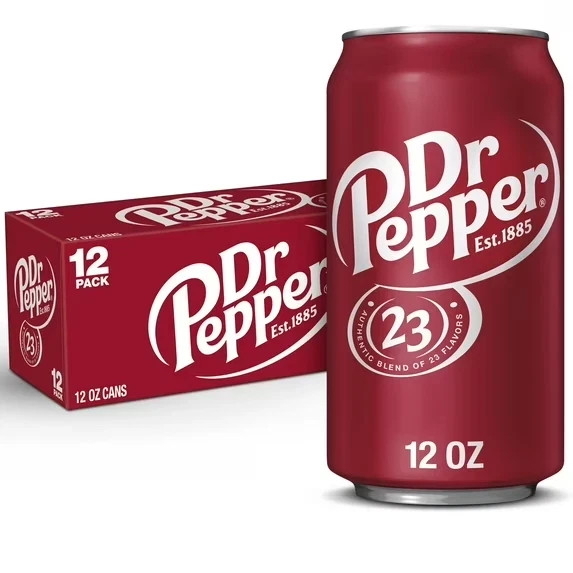 Dr Pepper Original Soda 12 fl oz Cans (12 Pack) - Classic Carbonated Soft Drink Dr Pepper Original Soda 12 fl oz Cans (12 Pack) - Classic Carbonated Soft Drink