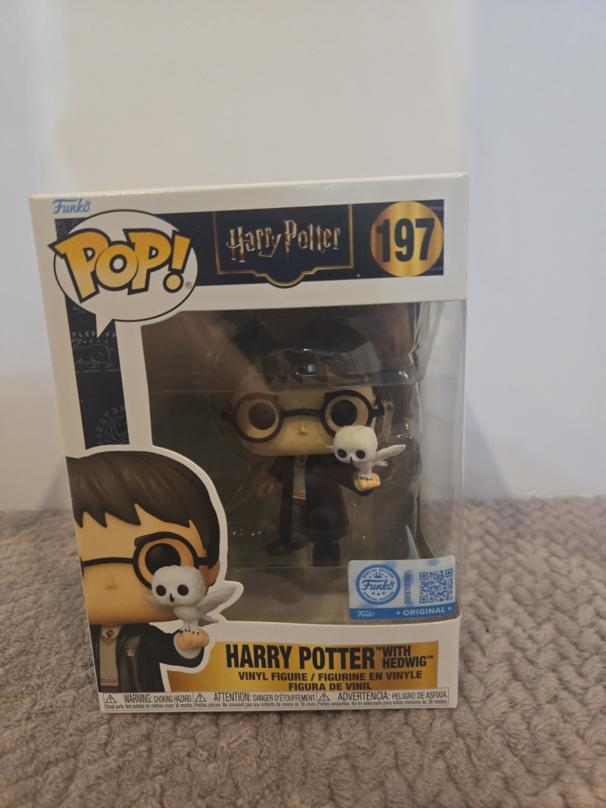 Funko Pop Vinyl: Harry Potter - Harry Potter with Hedwig - Walmart (Exclusive) Funko Pop Vinyl: Harry Potter - Harry Potter with Hedwig - Walmart (Exclusive)