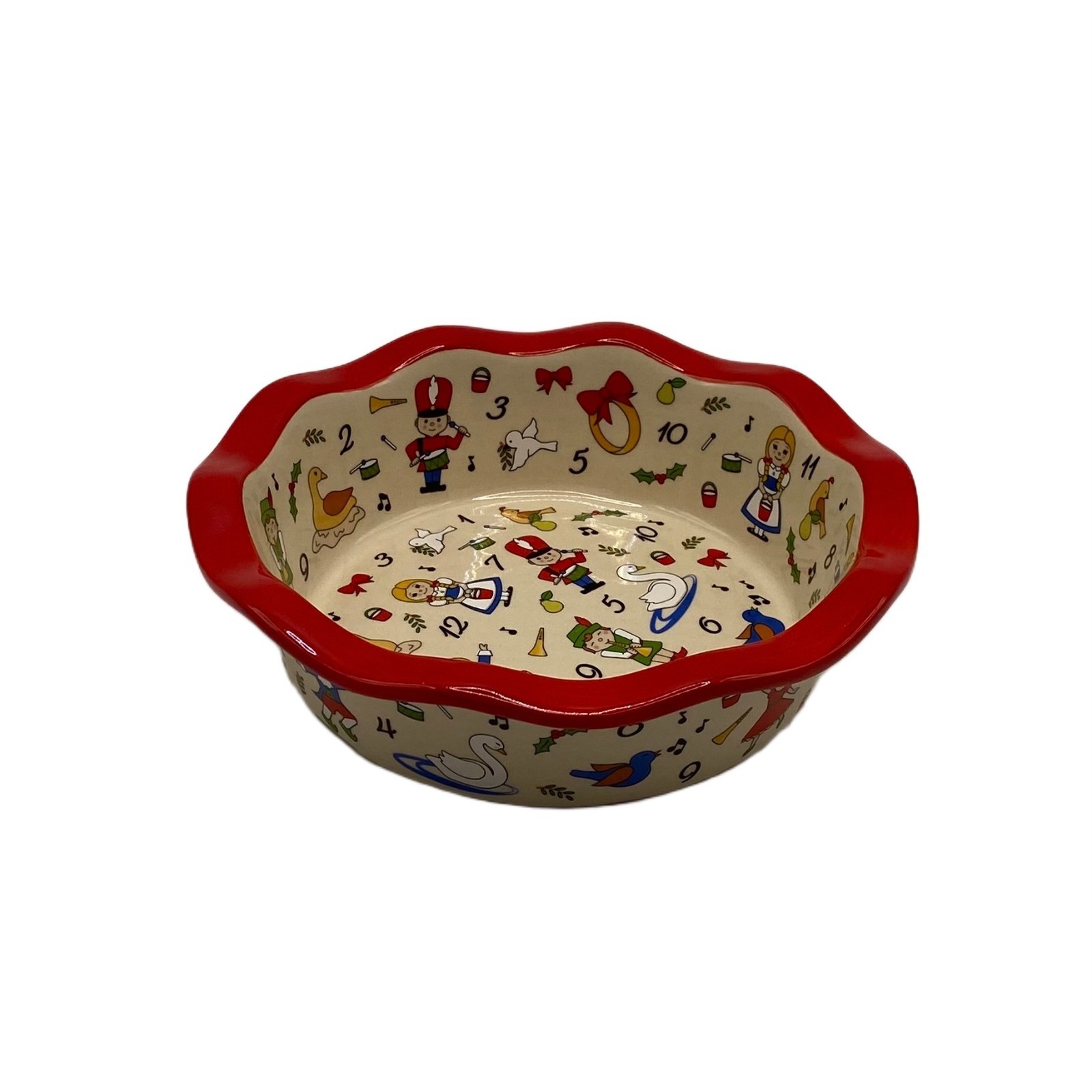 Temp-tations Seasonal Ceramic Mini Pie Plate Baker Dish 12oz Temp-tations Seasonal Ceramic Mini Pie Plate Baker Dish 12oz