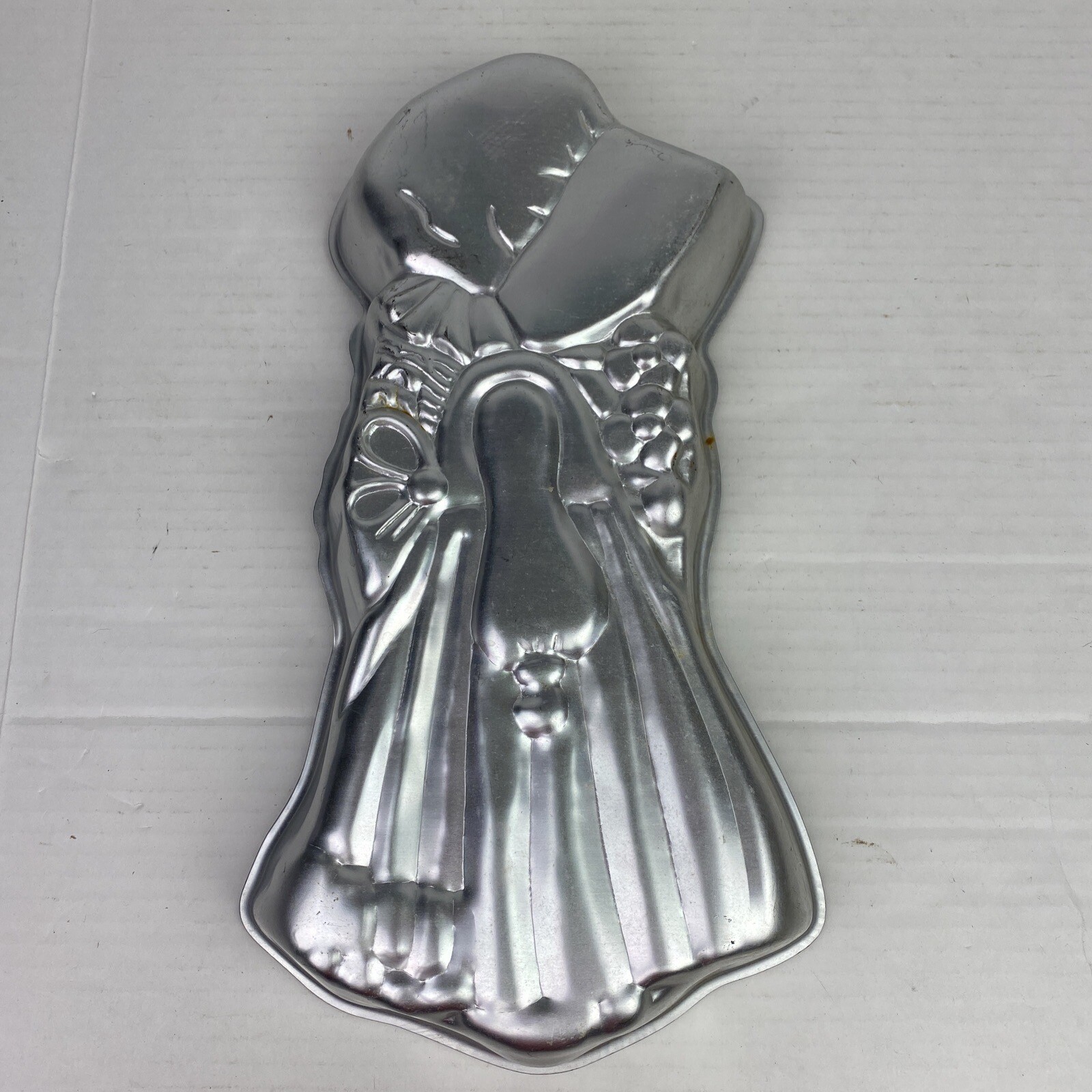 Vintage 1975 Wilton Hollie Hobby Mold Cake Pan 502-194 Aluminum Decorating Bake