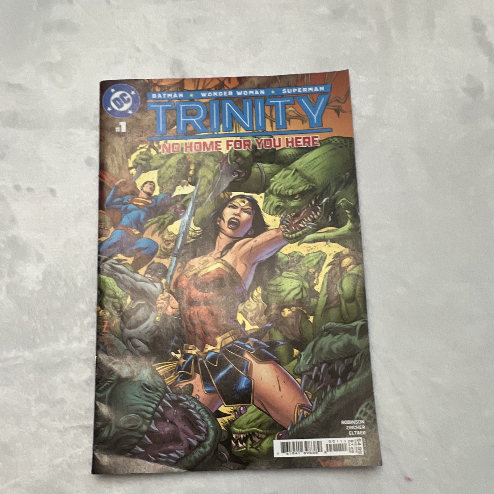 BrandNew Mint DC Comics#1 Trinity Batman, Superman, Wonder Woman No Home For You BrandNew Mint DC Comics#1 Trinity Batman, Superman, Wonder Woman No Home For You