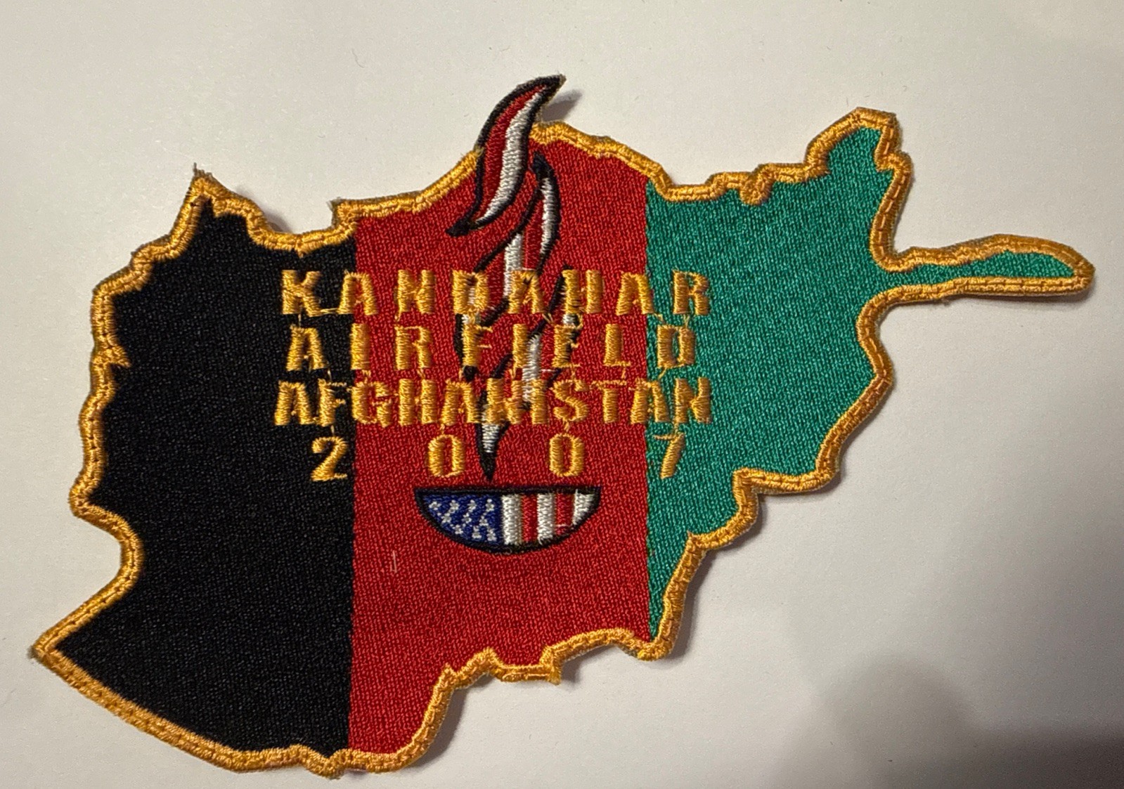 Authentic Kandahar Airfield Afghanistan 2007 US Military Patch Authentic Kandahar Airfield Afghanistan 2007 US Military Patch