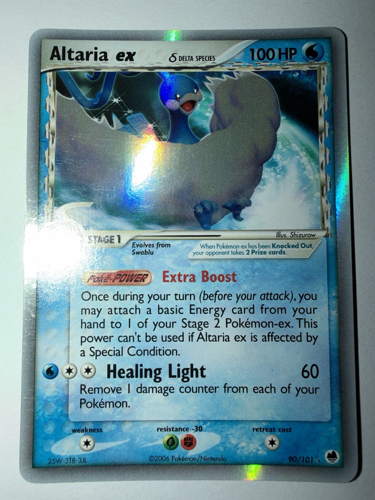 NM ex Delta Species EX Dragon Frontiers 90/101 Holo Ultra Rare EN NM ex Delta Species EX Dragon Frontiers 90/101 Holo Ultra Rare EN