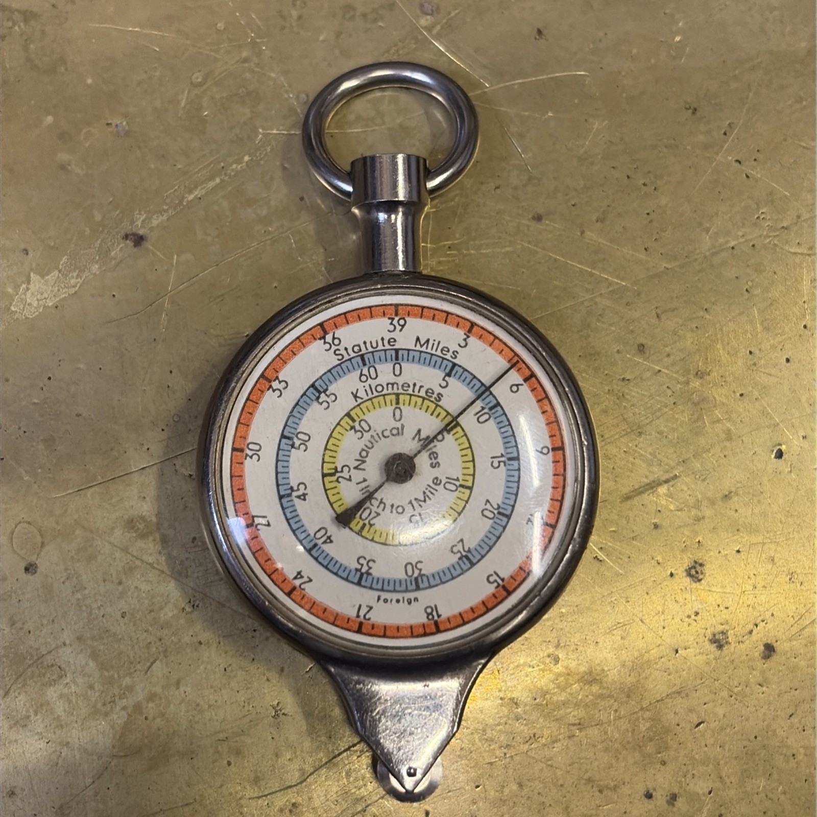VINTAGE ENBEECO DOUBLE SIDE OPISOMETER FOR MAP MEASURING